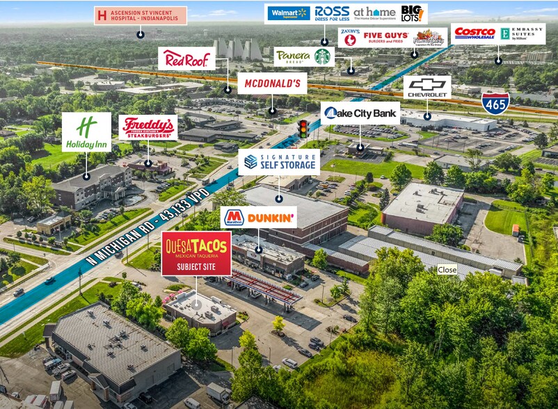 More Photos Of 9802 N Michigan Rd, Carmel Fast Food For Sale