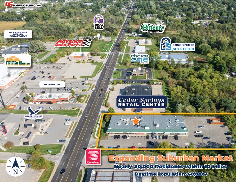 More Photos Of 4116 17 Mile Rd NE, Cedar Springs Storefront For Sale