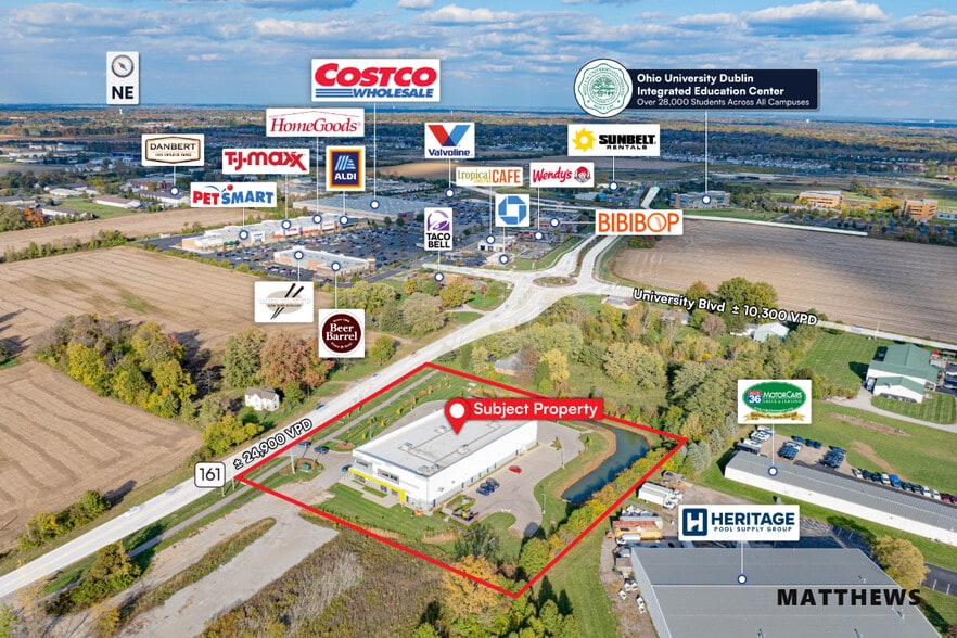 More Photos Of 7679 Dublin Plain City Rd, Dublin General Retail For Sale