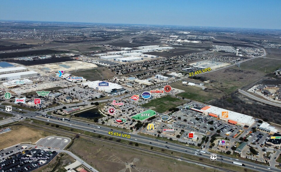 More Photos Of 210 Ed Schmidt Blvd, Hutto Storefront For Lease