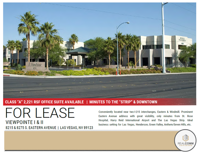 Primary Photo Of 8215 S Eastern Ave, Las Vegas Unknown For Lease