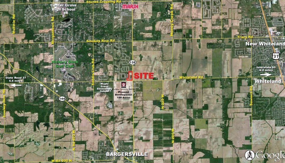 More Photos Of S State Road 135 @ Whiteland Rd, Bargersville Land For Sale