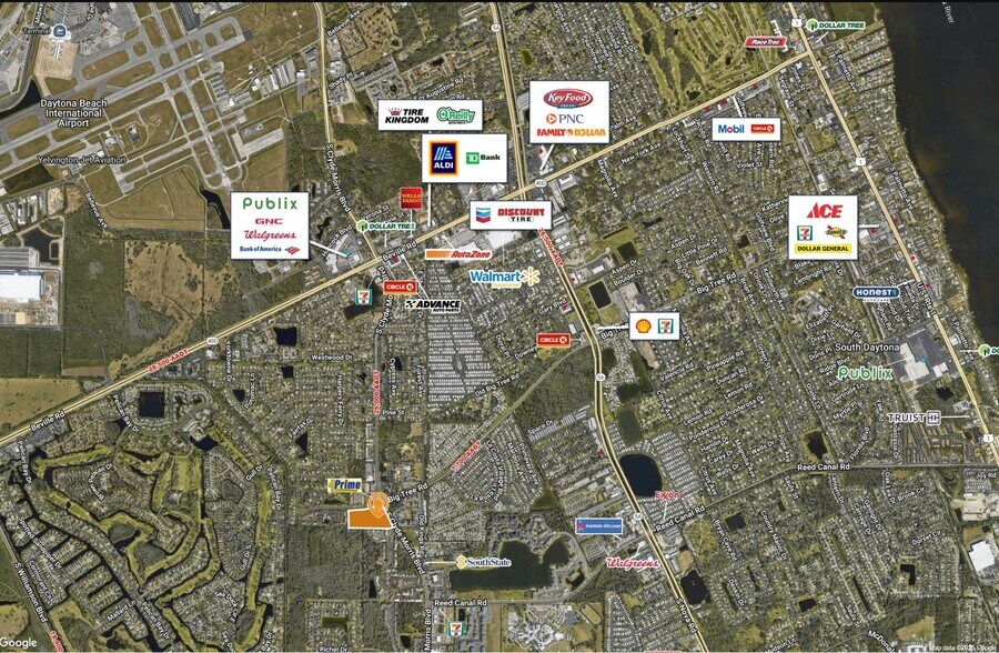 More Photos Of SWC Big Tree Rd and Clyde Morris Rd, Daytona Beach Land For Lease