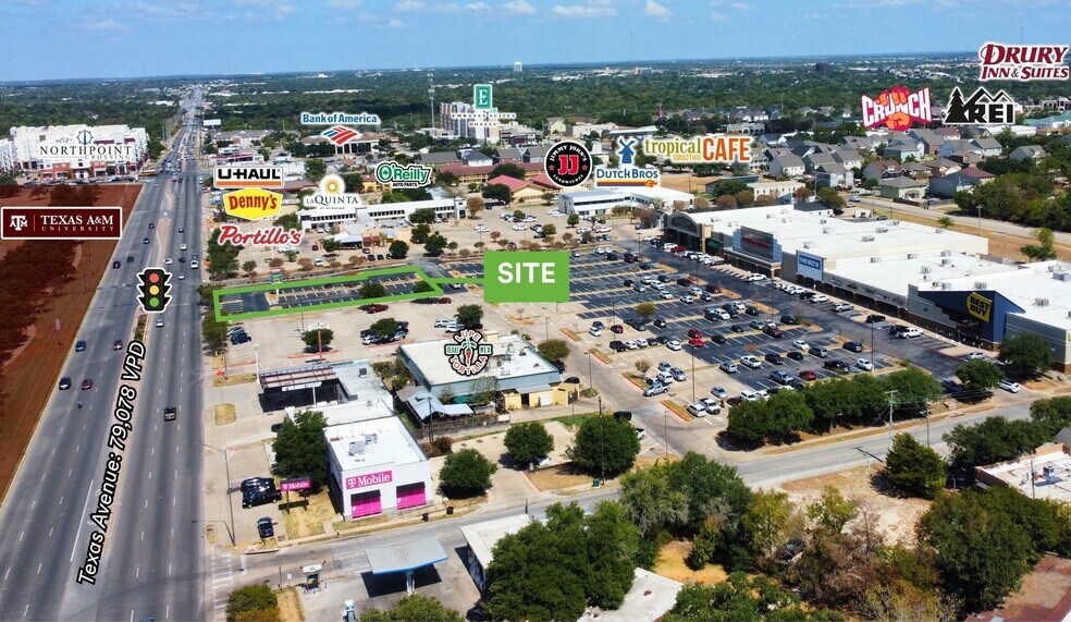 More Photos Of 711 Texas Ave S, College Station Land For Lease