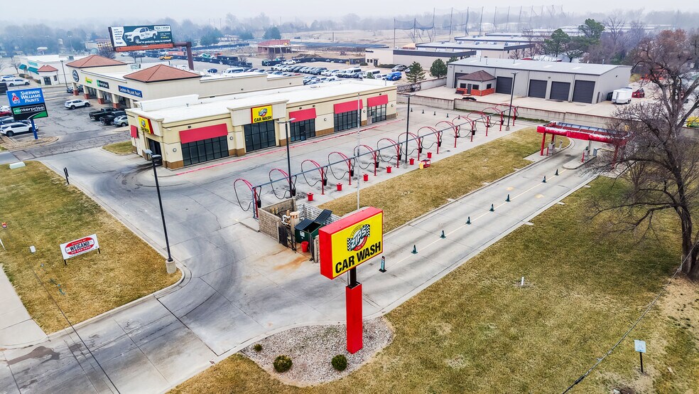 Primary Photo Of 700 N Webb Rd, Wichita Carwash For Sale