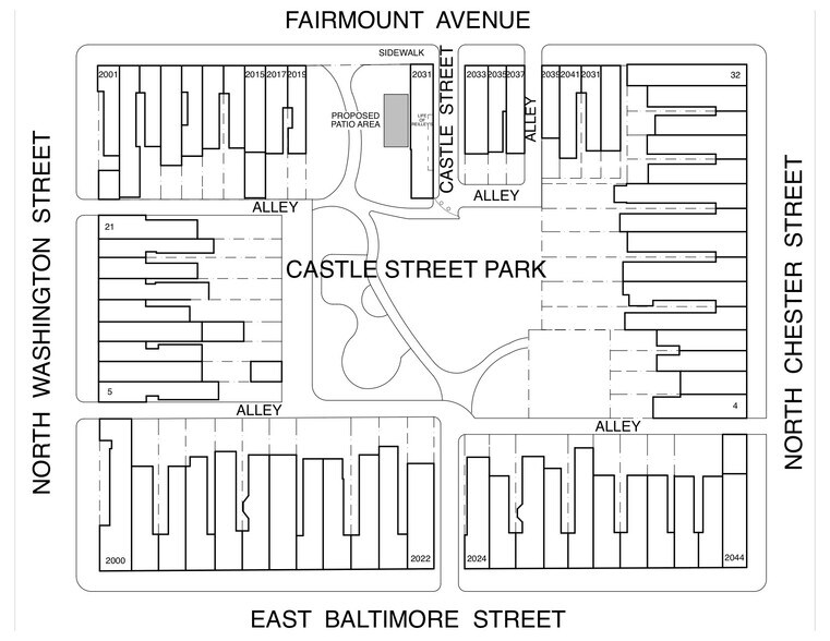More Photos Of 2031 E Fairmount Ave, Baltimore Storefront Retail Residential For Lease