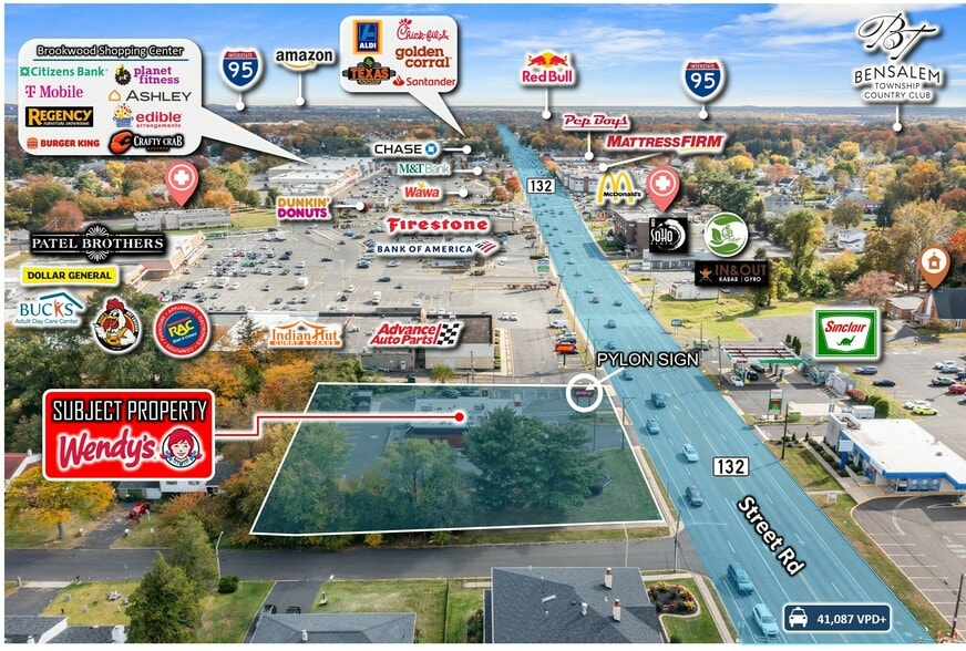 More Photos Of 2041 Street Rd, Bensalem Fast Food For Sale