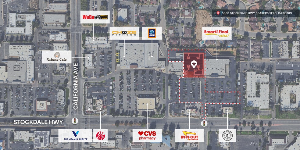 More Photos Of 5000 Stockdale Hwy, Bakersfield Department Store For Sale