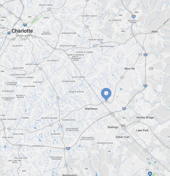 More Photos Of 2930 Matthews Township Pkwy, Matthews Land For Lease