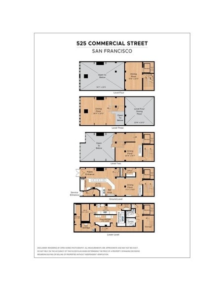 More Photos Of 525-527 Commercial St, San Francisco Restaurant For Lease