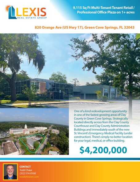 More Photos Of 820 N Orange Ave, Green Cove Springs Storefront Retail Office For Sale