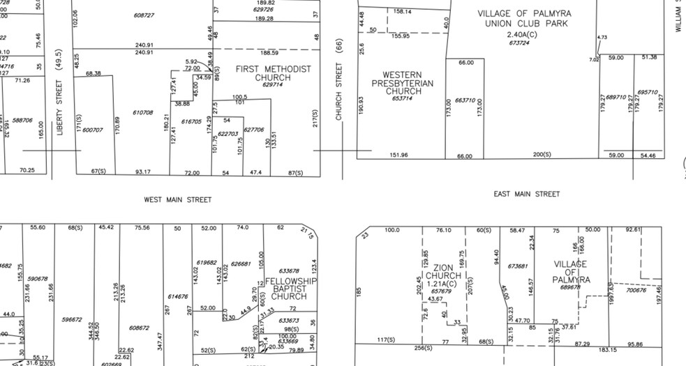 More Photos Of 109 Church St, Palmyra Religious Facility For Sale