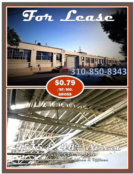 More Photos Of 4515-4561 E 48th St, Vernon Warehouse For Lease