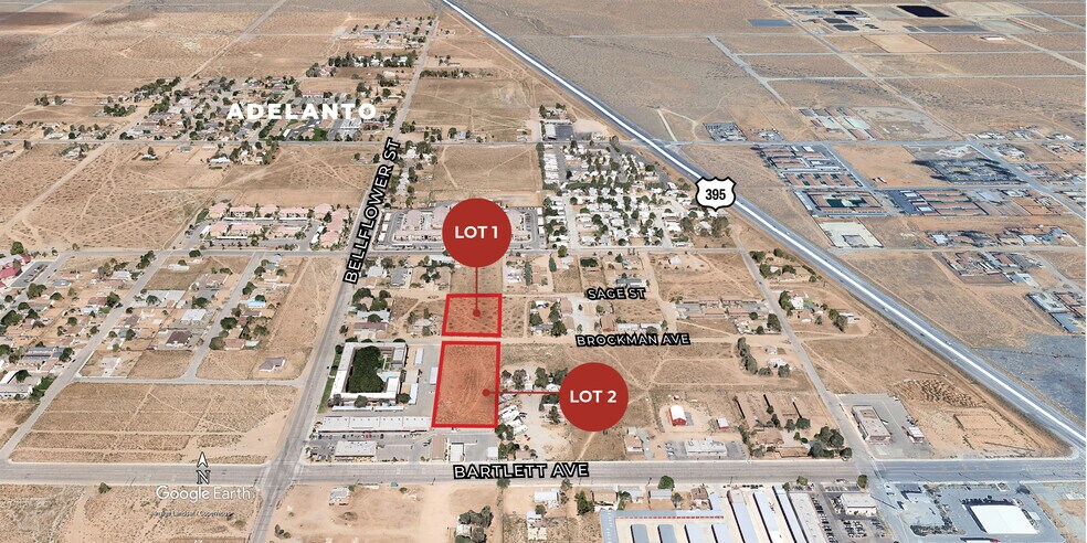 Primary Photo Of Sage St & Bellflower, Adelanto Land For Sale