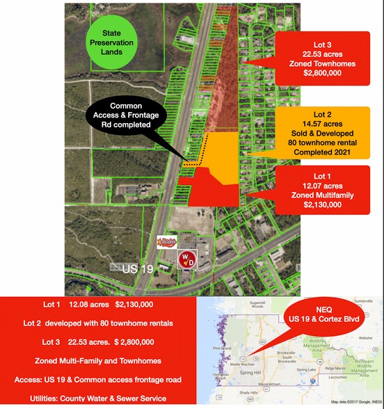 More Photos Of US Highway 19, Spring Hill Land For Sale