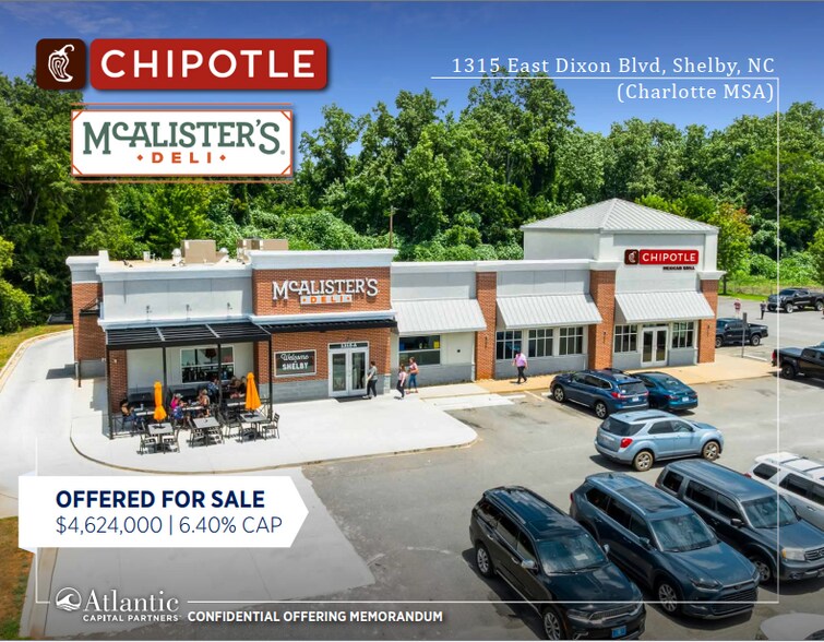 Primary Photo Of 1315 E Dixon Blvd, Shelby Restaurant For Sale