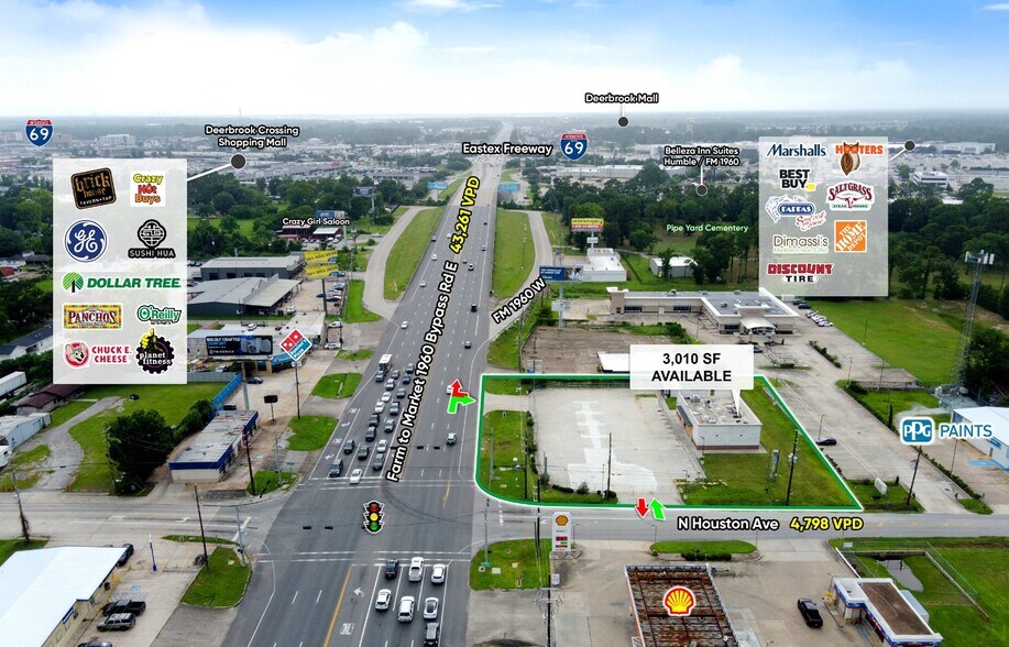 More Photos Of 1205 N Houston Ave, Humble Service Station For Lease