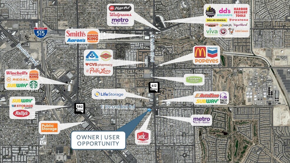 Primary Photo Of 4915 E Desert Inn Rd, Las Vegas Land For Sale