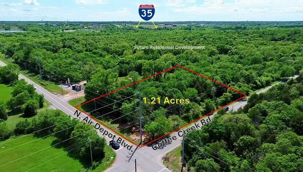 Primary Photo Of N Air Depot Blvd & Coffee Creek Rd, Edmond Land For Sale
