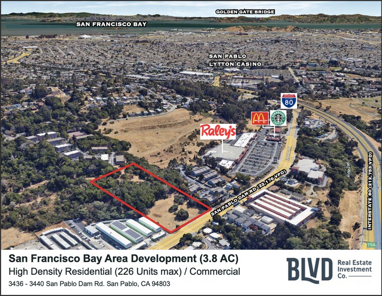 More Photos Of 3436-3440 San Pablo Dam Rd, San Pablo Land For Sale
