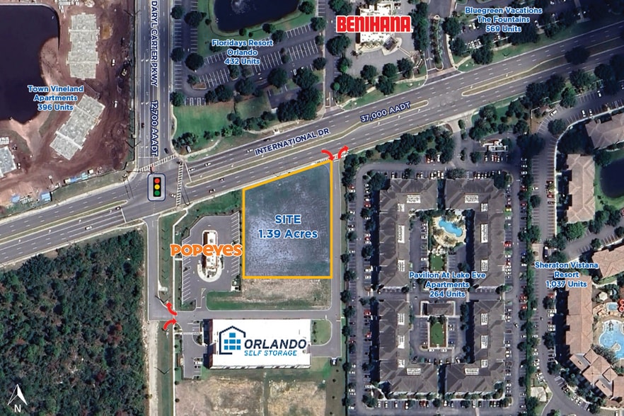 Primary Photo Of 12615 International Dr, Orlando Land For Sale