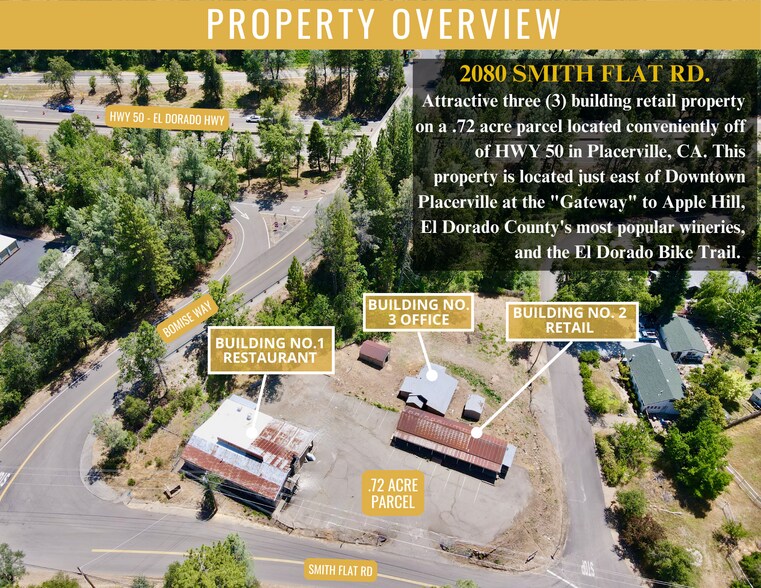 More Photos Of 2080 Smith Flat Rd, Placerville General Retail For Sale