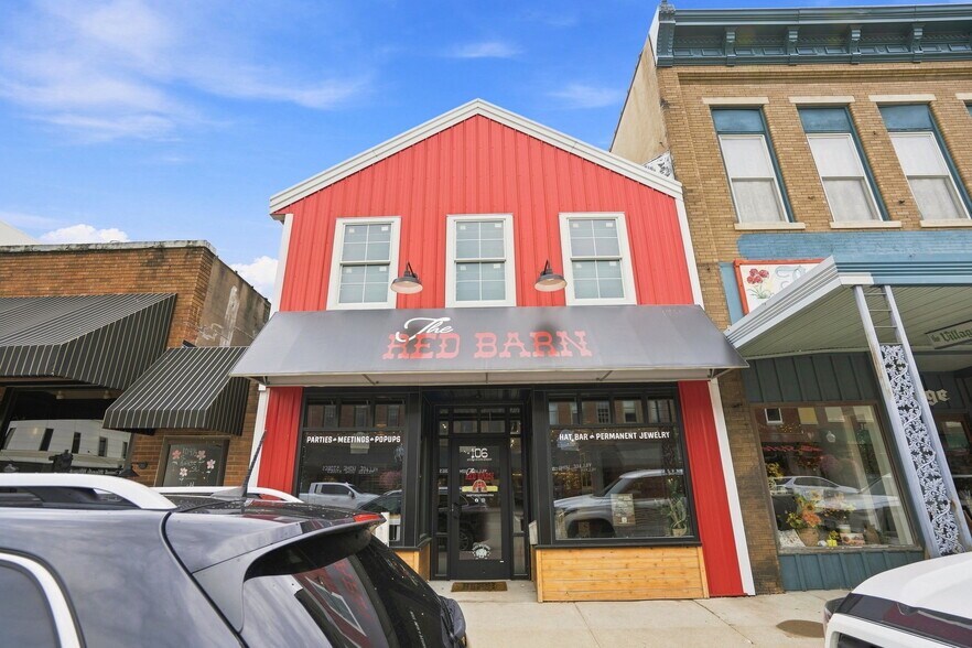 Primary Photo Of 106 S State St, Geneseo Storefront Retail Office For Sale