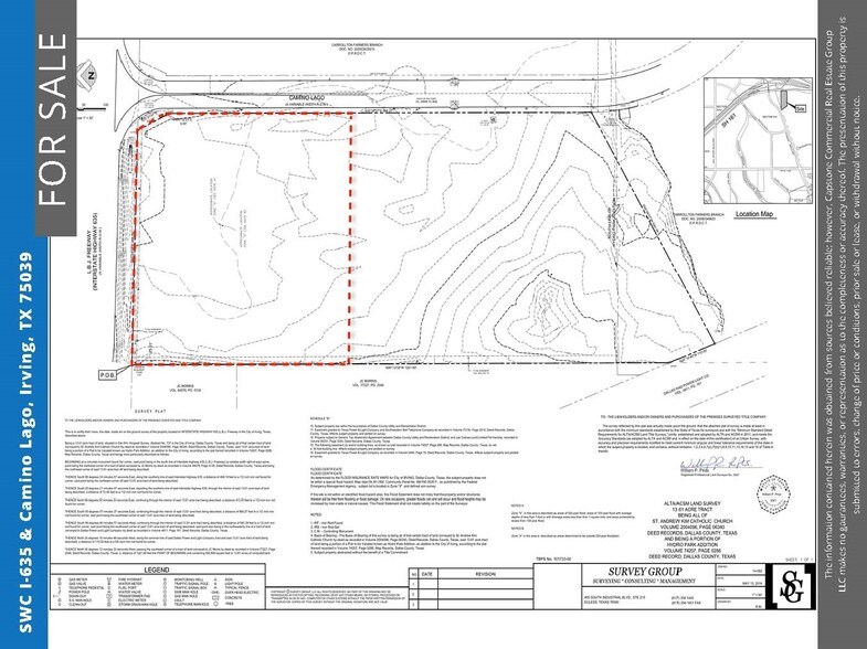 More Photos Of SWC I-635 & Camino Lago, Irving Land For Sale
