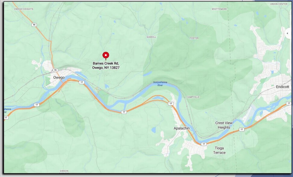 More Photos Of 0 Barnes Creek Rd, Owego Land For Sale