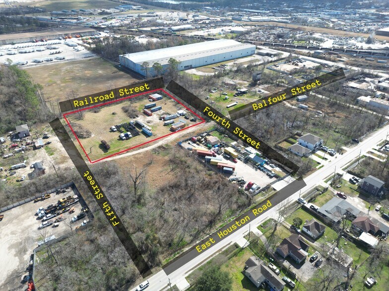 Primary Photo Of 5504 Balfour st, Houston Land For Sale