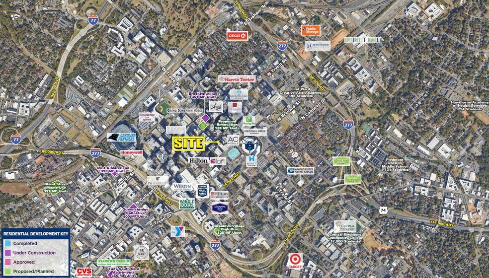 More Photos Of 210 E Trade St, Charlotte Hotel For Lease