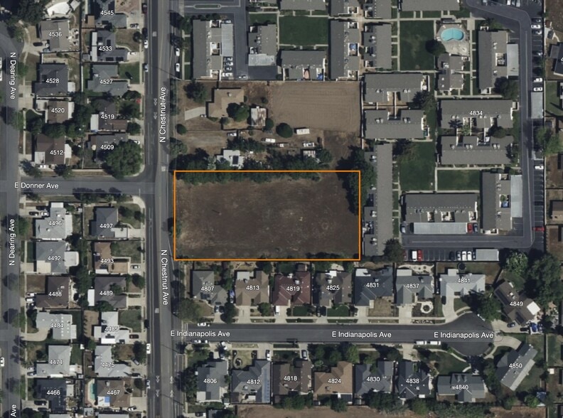 Primary Photo Of 4516 N Chestnut Ave, Fresno Land For Sale