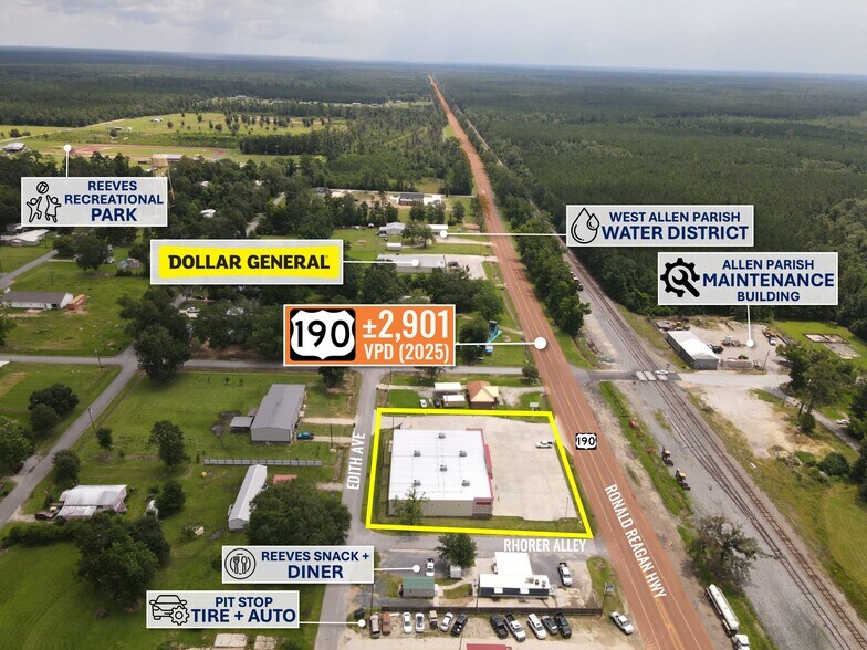 More Photos Of 18284 Highway 190, Reeves Freestanding For Sale