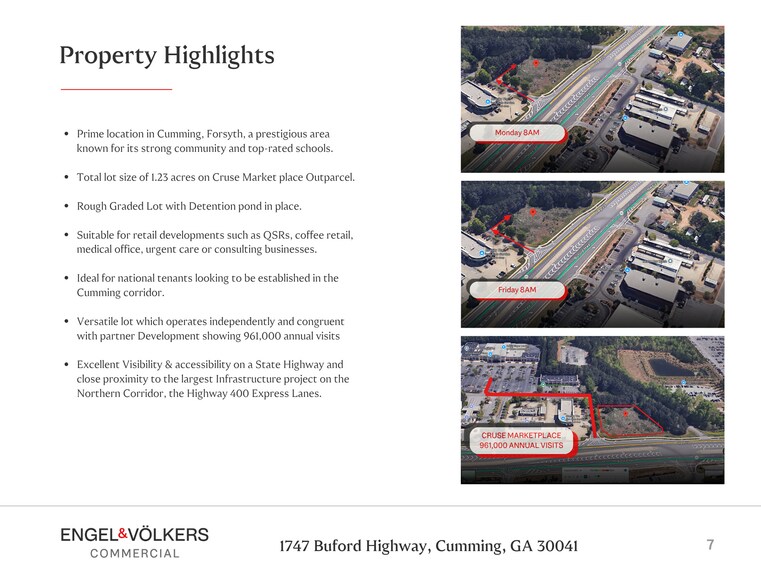 More Photos Of 1747 Buford Hwy, Cumming Land For Sale