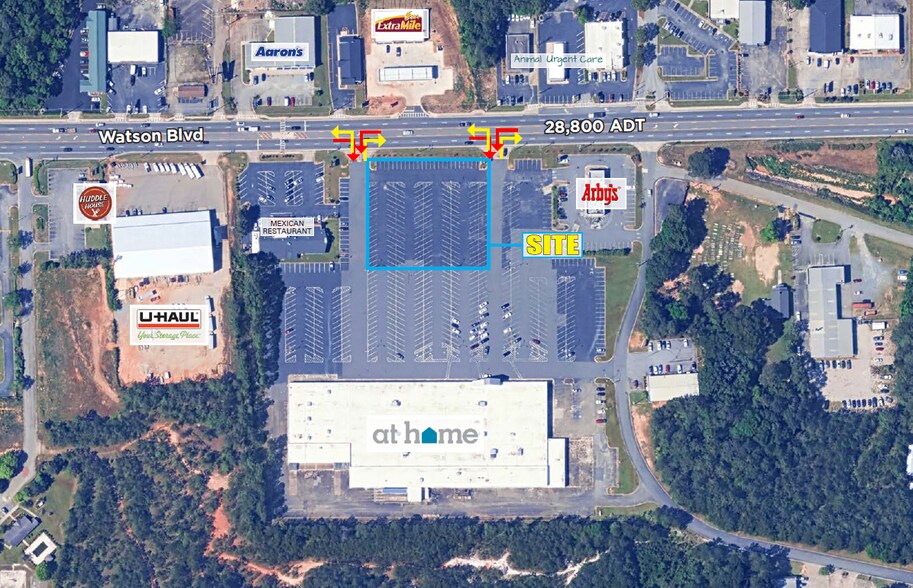 More Photos Of Watson Blvd, Warner Robins Land For Lease