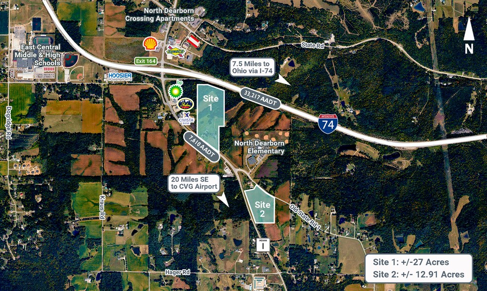 Primary Photo Of 27662 State Route 1, West Harrison Land For Sale