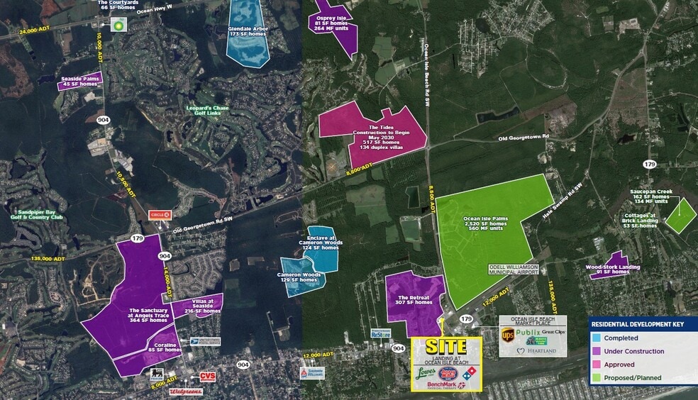 More Photos Of 6278 Beach Dr SW, Ocean Isle Beach General Retail For Lease