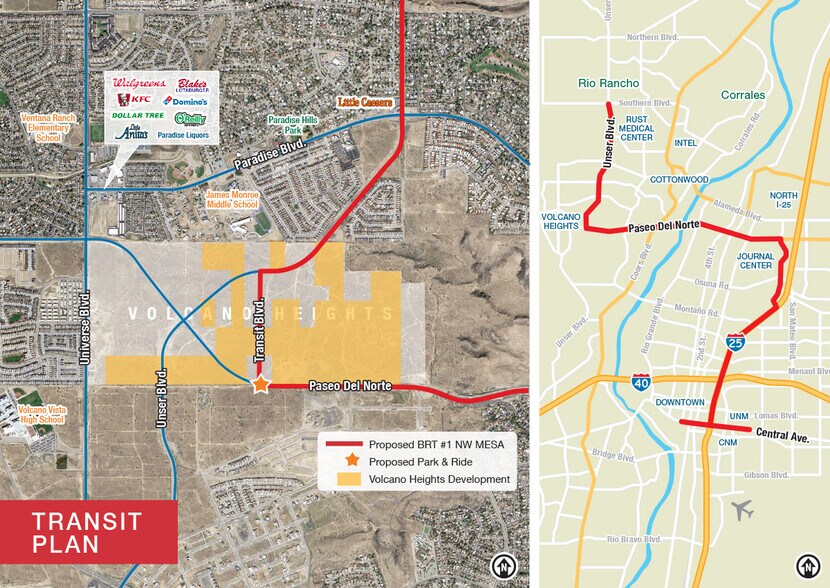 More Photos Of Unser Blvd @ Paseo del Norte, Albuquerque Land For Sale
