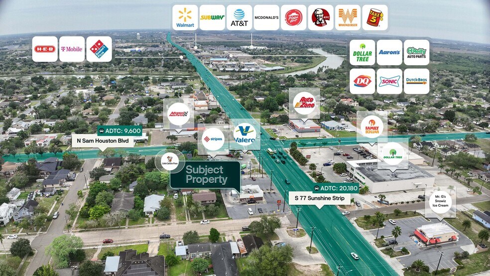 More Photos Of 190 E Us Highway 77, San Benito Fast Food For Sale