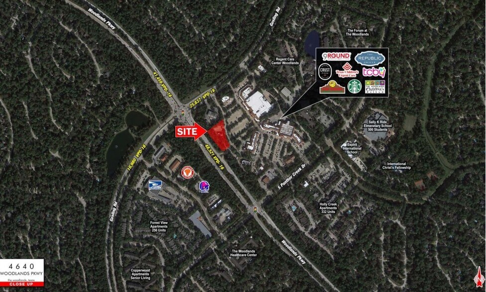 More Photos Of 4640 Woodlands Pky, The Woodlands Bank For Lease