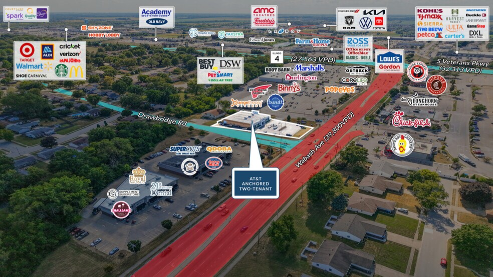 More Photos Of 2400 W Wabash Ave, Springfield Freestanding For Sale