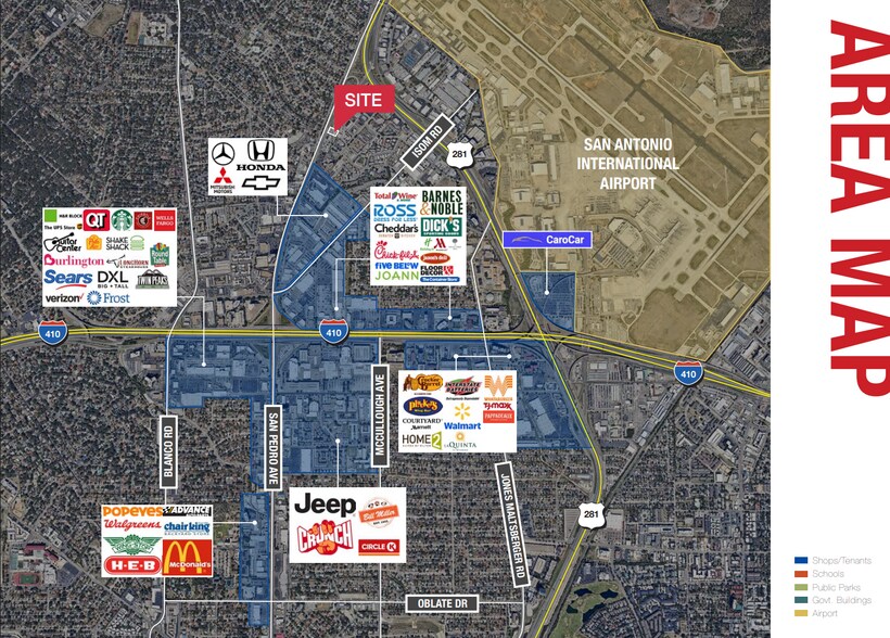 More Photos Of 10122 San Pedro Ave, San Antonio Freestanding For Lease