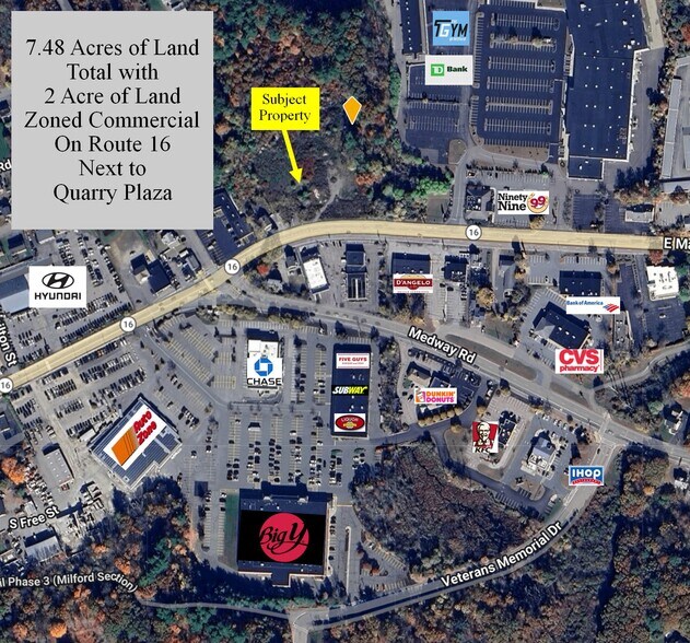 Primary Photo Of 190 E Main St, Milford Land For Sale
