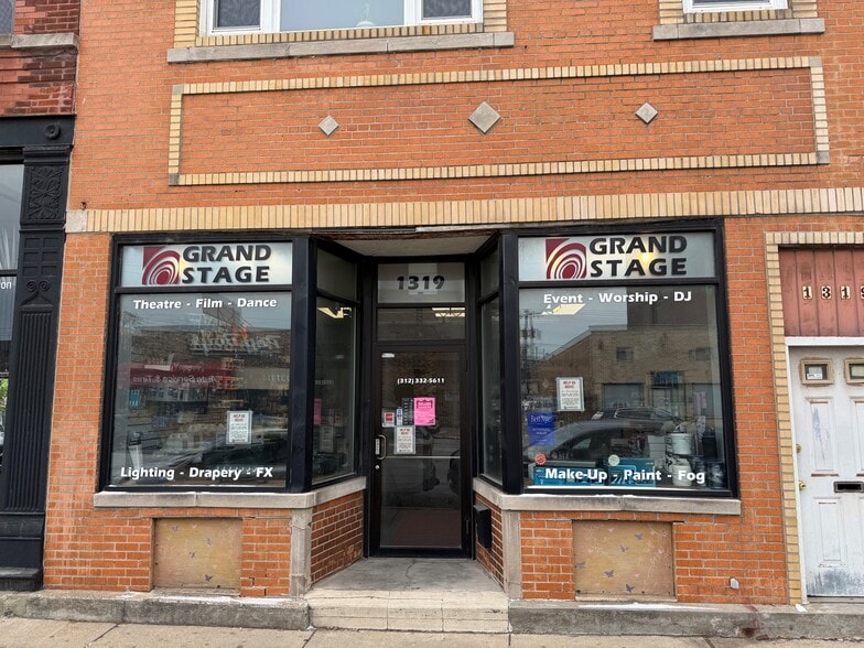 Primary Photo Of 1319 W Grand Ave, Chicago Storefront Retail Residential For Lease