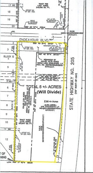 More Photos Of SWC of Hwy 205 S and Endeavour Blvd, Lavon Land For Sale