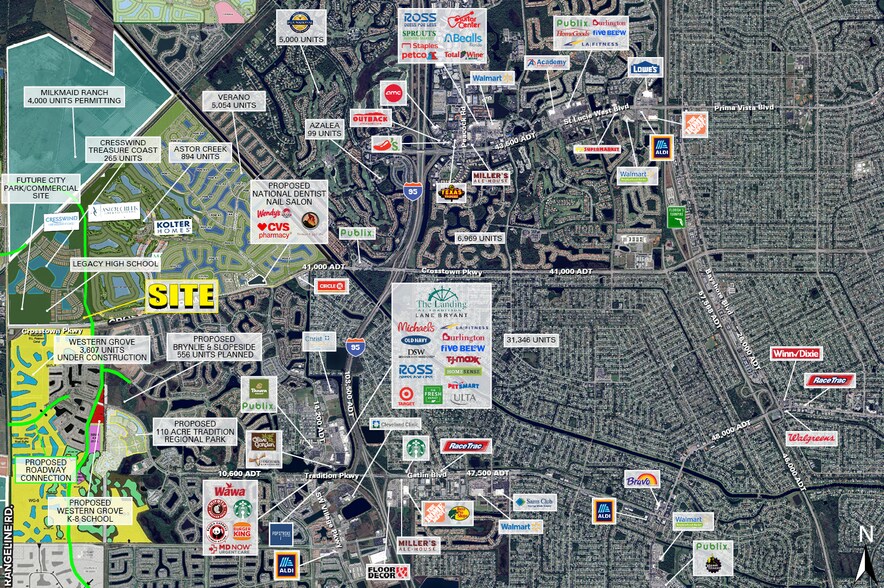 Primary Photo Of 0 Crosstown Parkway, Port Saint Lucie Land For Lease