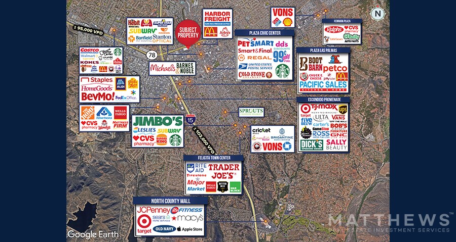 More Photos Of 600-640 W Mission Ave ave, Escondido Restaurant For Lease