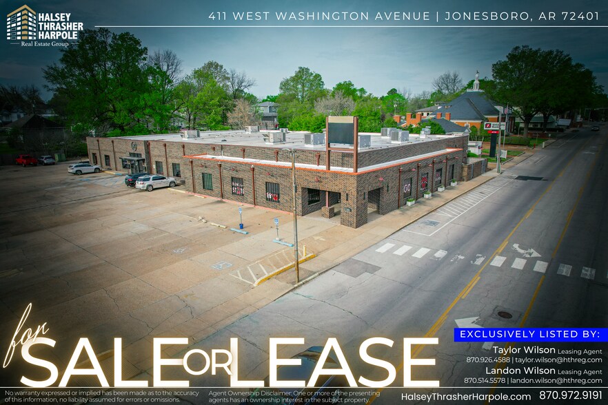 Primary Photo Of 411 W Washington Ave, Jonesboro Freestanding For Sale
