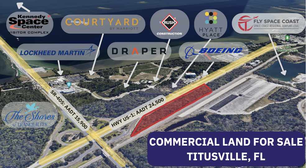 Primary Photo Of US 1 hwy, Titusville Land For Sale