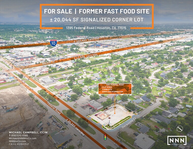 Primary Photo Of 1395 Federal Rd, Houston Land For Sale